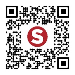 Scan de QR-code om de app Schagen Infra te downloaden vanaf de App Store of Google Play